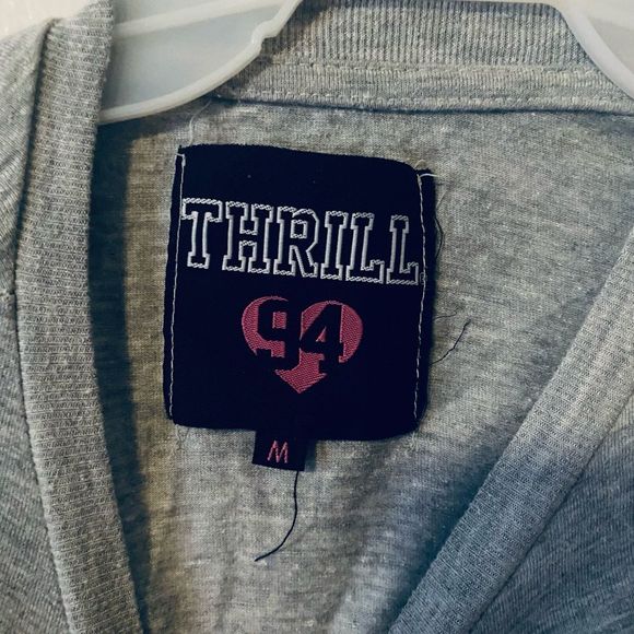 5for$15! 💙 distressed jean sleeves crop - Picture 4 of 4